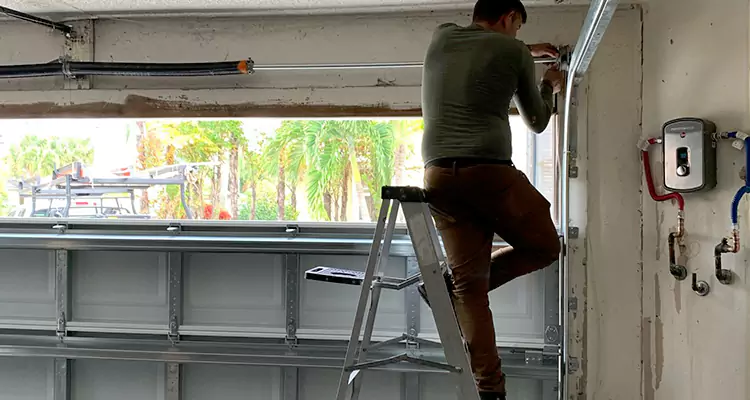 Garage Door Tension Spring Replacement in Palmetto Bay, FL