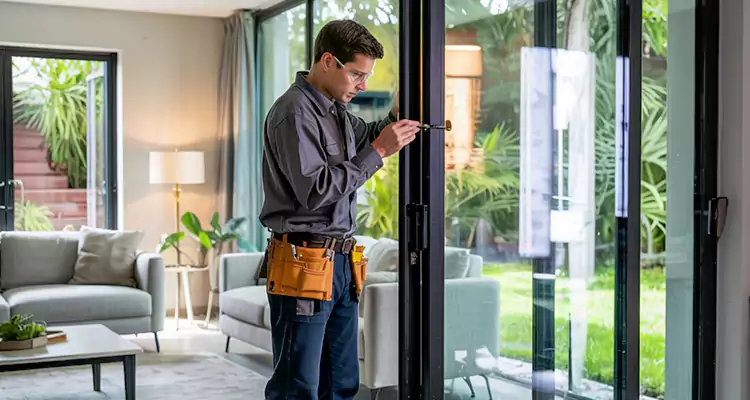Sliding Door Jamb Lock Repair in Palmetto Bay, FL