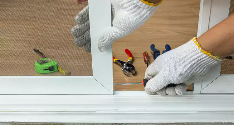 Sliding Glass Door Off Rails Repair in Palmetto Bay, FL