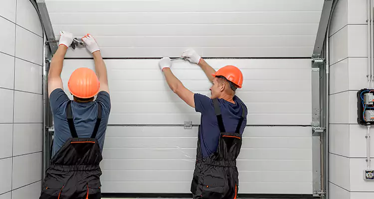 Garage Door Bottom Panel Repair in Palmetto Bay, FL