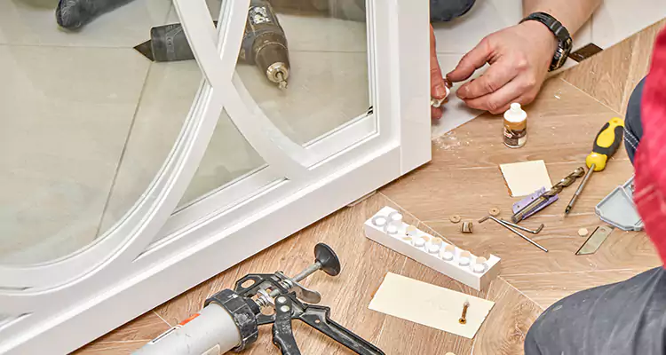 Interior Patio Door Casing Repair in Palmetto Bay, FL